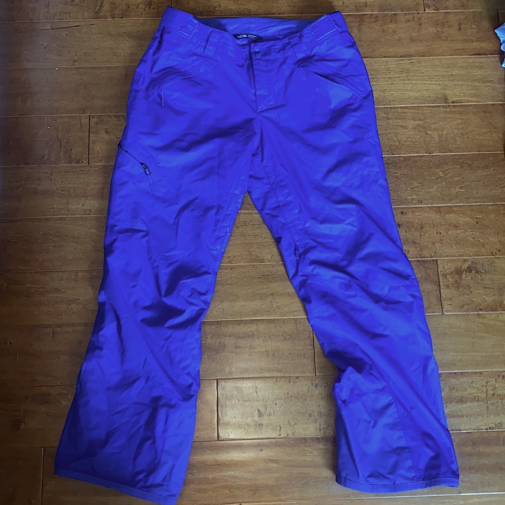 The North Face Women's Purple Snow Pants